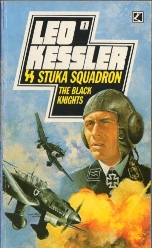 Book cover for "The Black Knights" by Leo Kessler