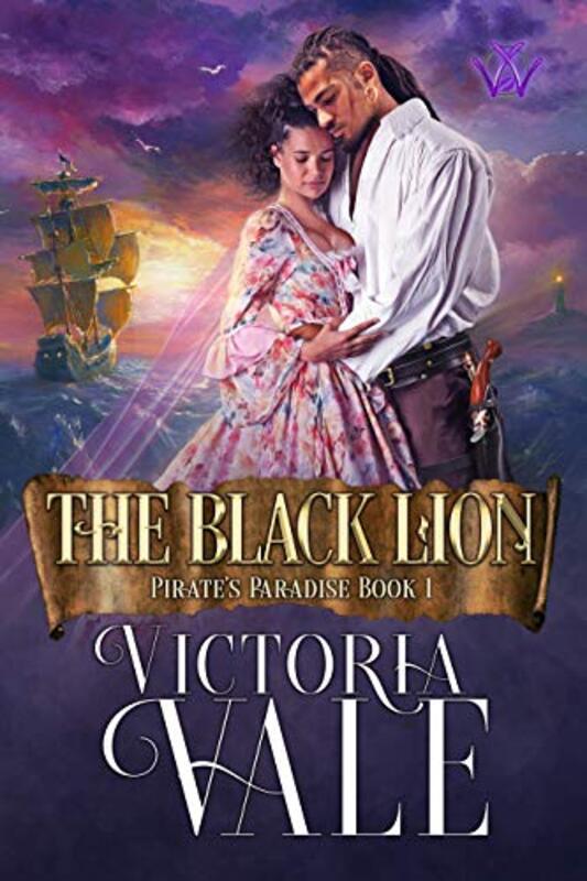 Book cover for "The Black Lion" by Victoria Vale