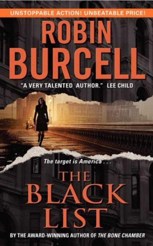 Book cover for "The Black List" by Robin Burcell