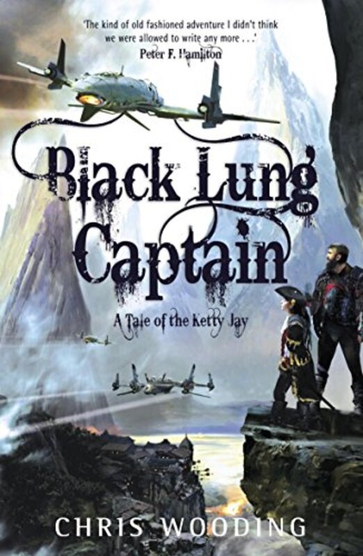 Book cover for "The Black Lung Captain" by Chris Wooding