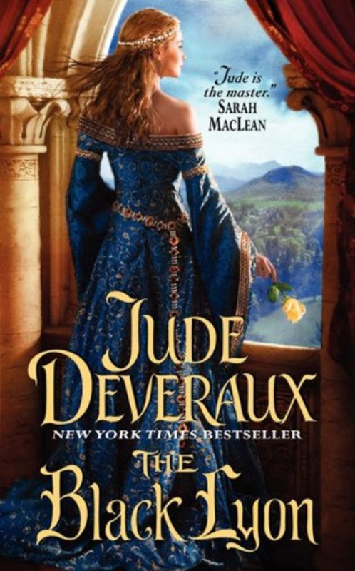 Book cover for "The Black Lyon" by Jude Deveraux