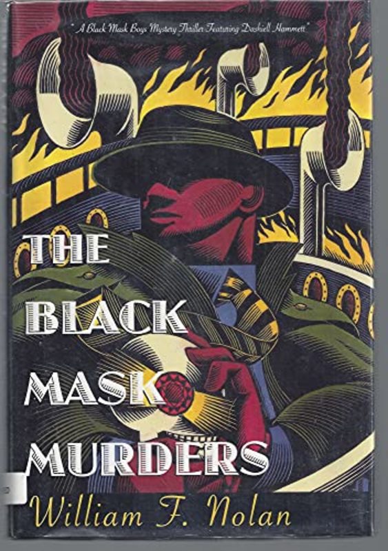 Book cover for "The Black Mask Murders" by William Nolan