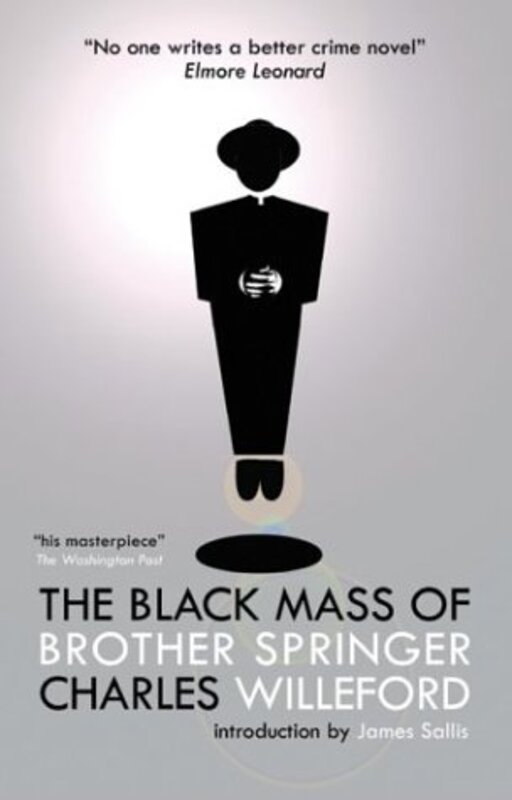 Book cover for "The Black Mass of Brother Springer / Honey Gal" by Charles Willeford