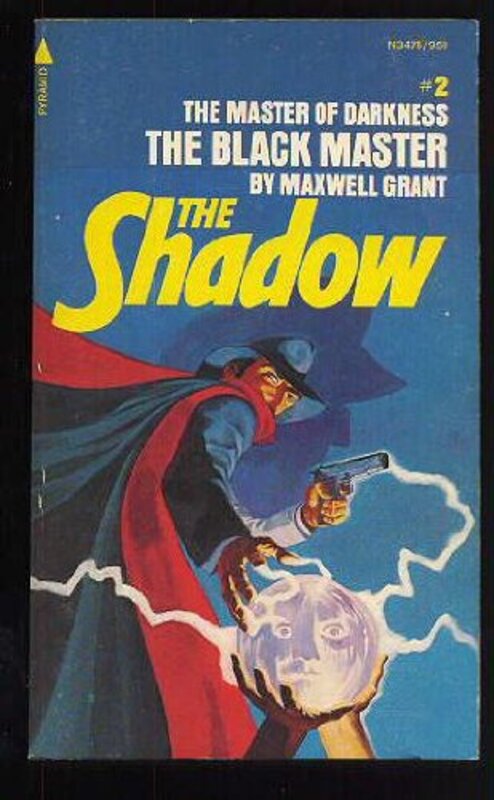Book cover for "The Black Master" by Maxwell Grant