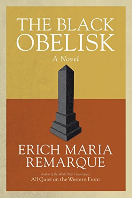 Book cover for "The Black Obelisk" by Erich Maria Remarque