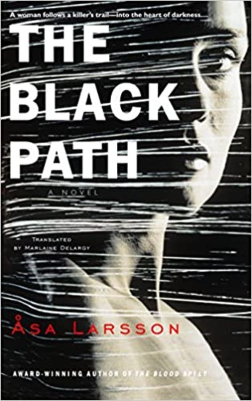 Book cover for "The Black Path" by Asa Larsson