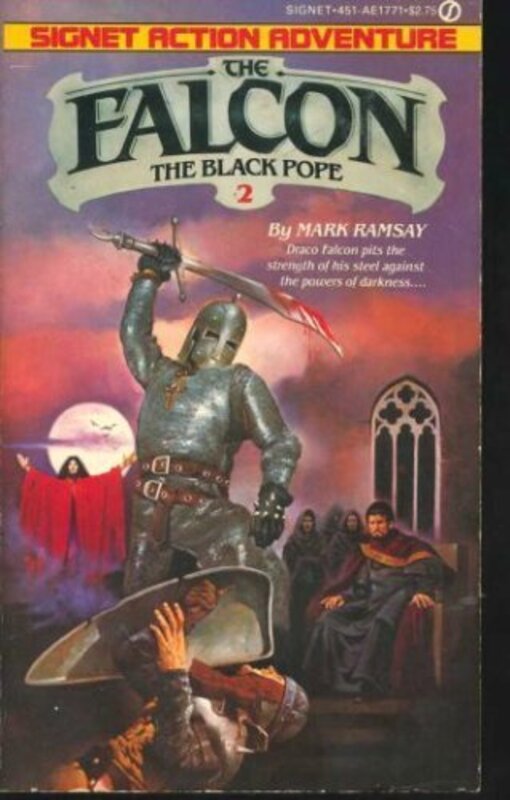 Book cover for "The Black Pope" by John Maddox Roberts