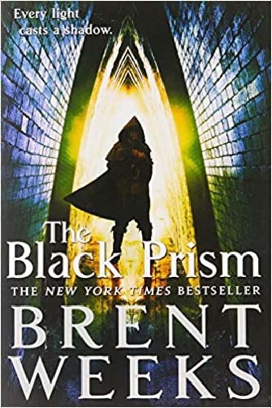 Book cover for "The Black Prism" by Brent Weeks