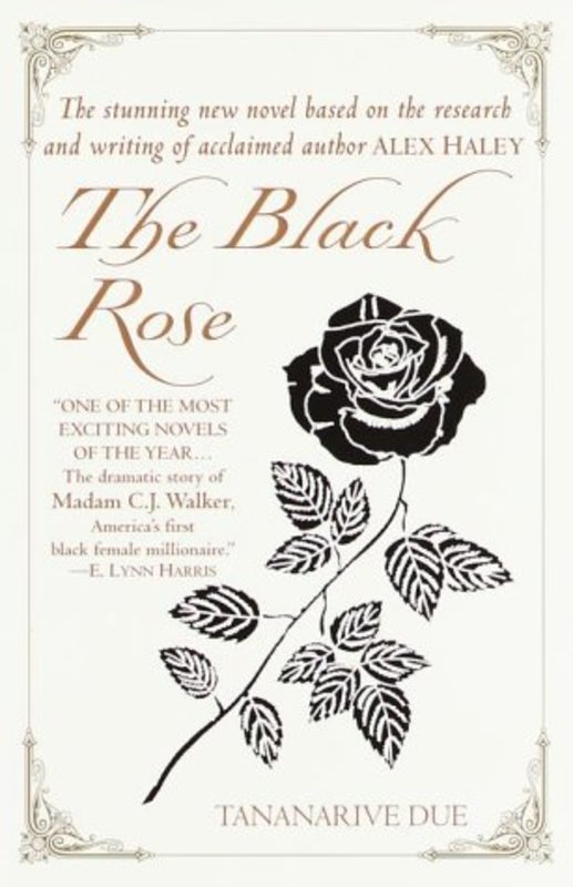 Book cover for "The Black Rose" by Tananarive Due