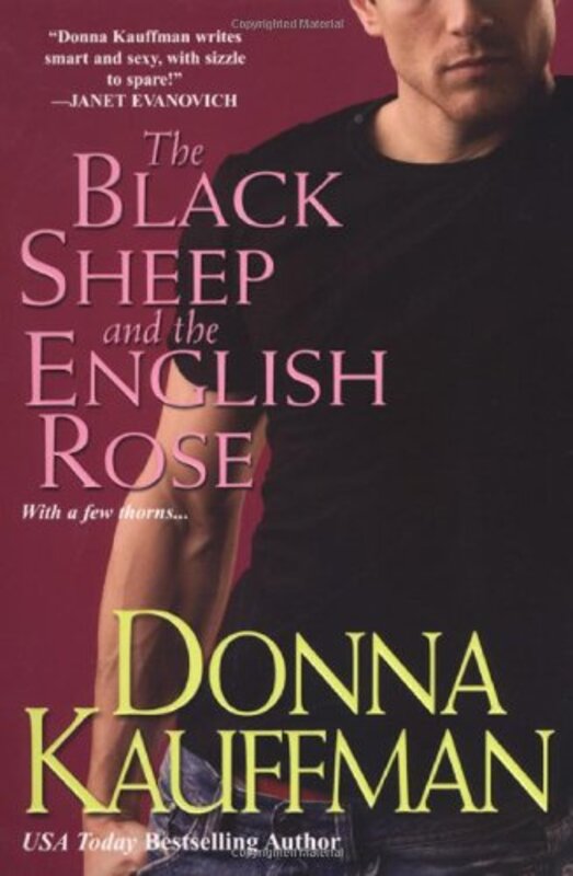 Book cover for "The Black Sheep and the English Rose" by Donna Kauffman