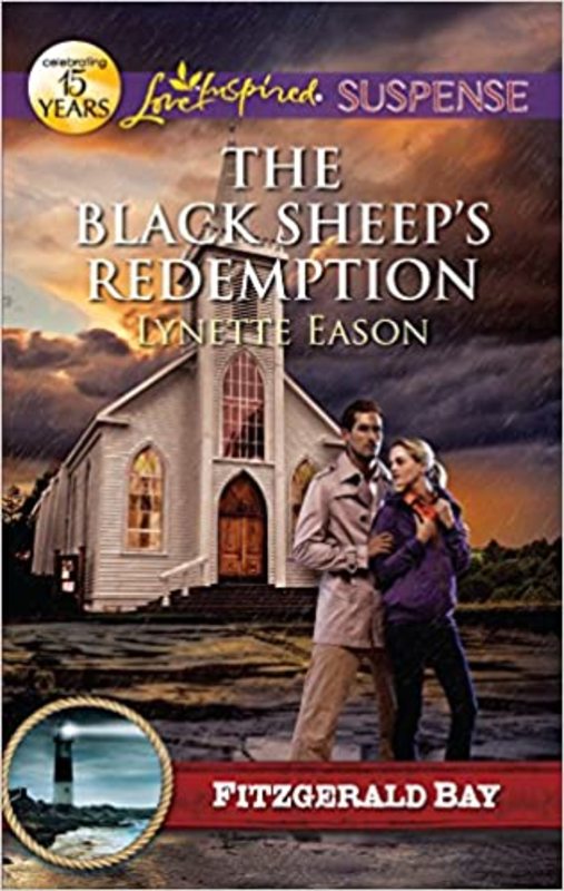 Book cover for "The Black Sheep's Redemption" by Lynette Eason