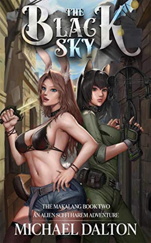 Book cover for "The Black Sky" by Michael Dalton