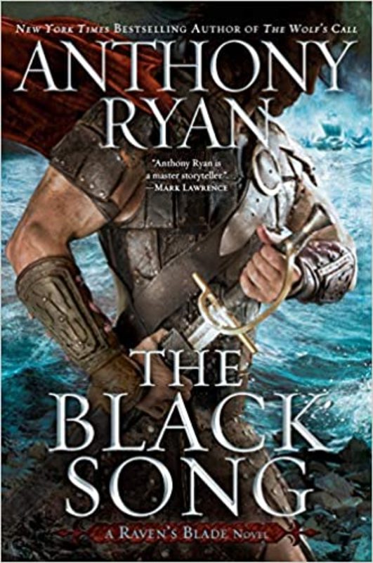 Book cover for "The Black Song" by Anthony Ryan