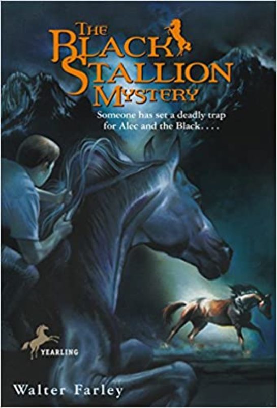 Book cover for "The Black Stallion Mystery" by Walter Farley
