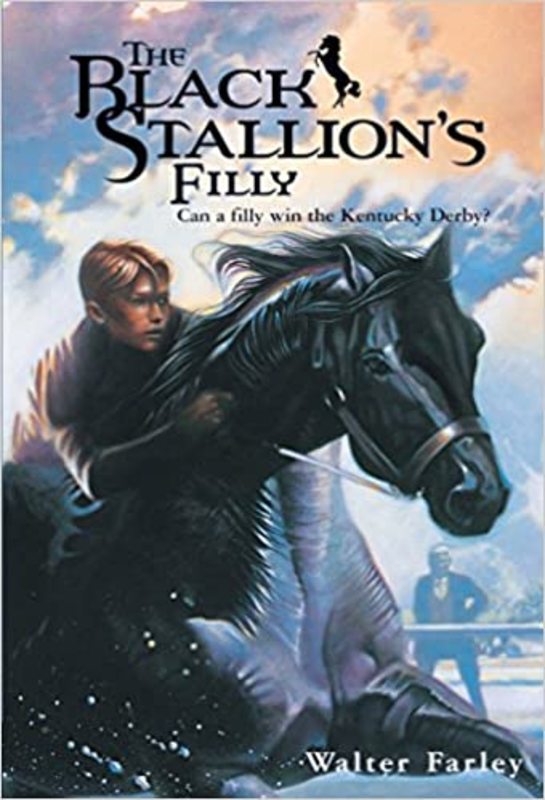 Book cover for "The Black Stallion's Filly" by Walter Farley