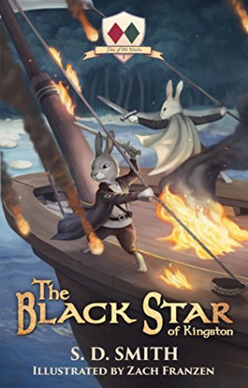 Book cover for "The Black Star of Kingston" by SD Smith