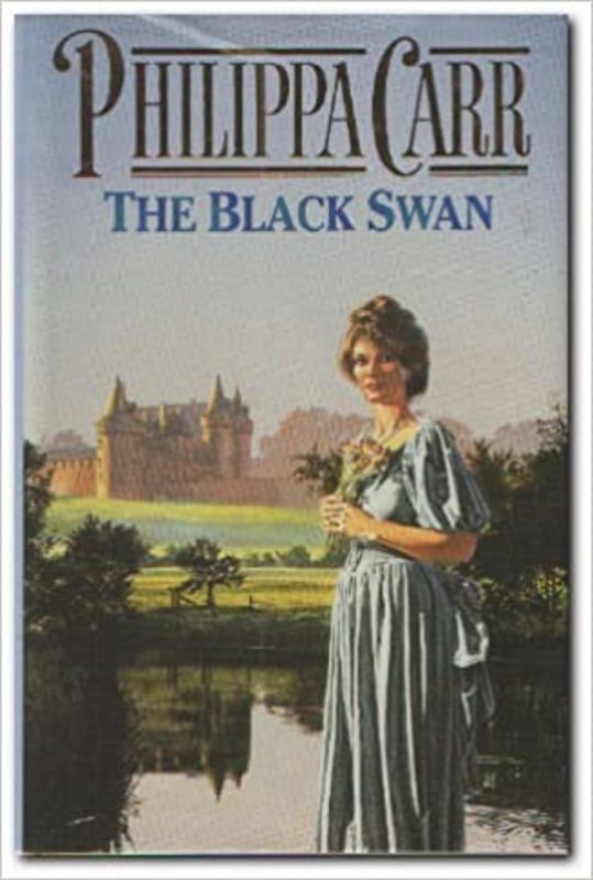 Book cover for "The Black Swan" by Victoria Holt