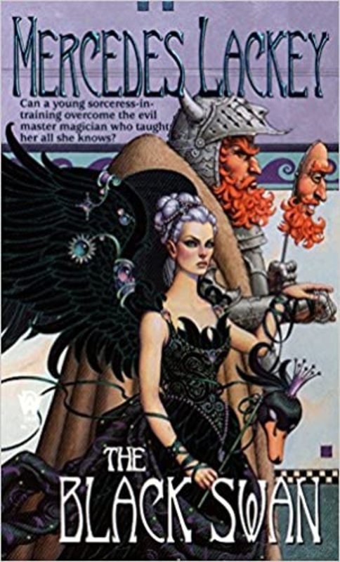 Book cover for "The Black Swan" by Mercedes Lackey