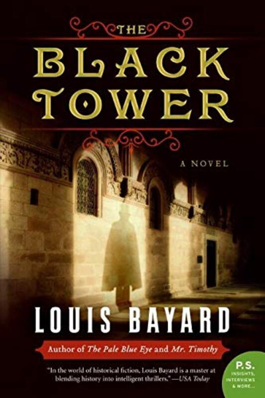 Book cover for "The Black Tower" by Louis Bayard