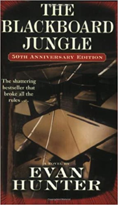 Book cover for "The Blackboard Jungle" by Ed McBain