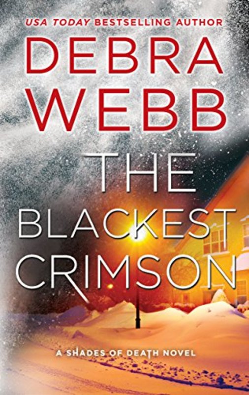 Book cover for "The Blackest Crimson" by Debra Webb