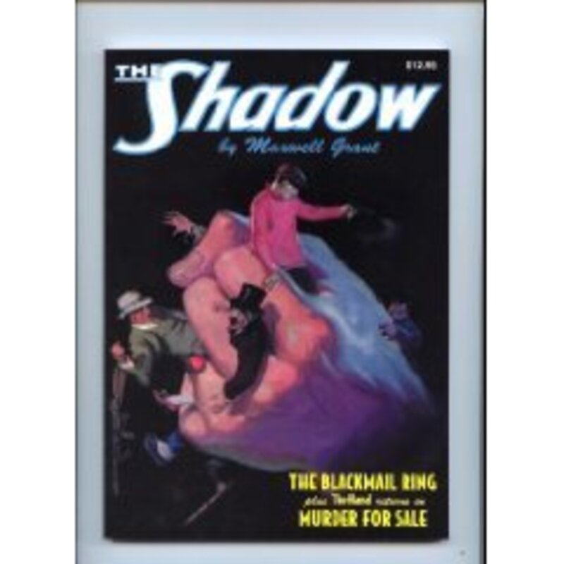 Book cover for "The Blackmail Ring" by Maxwell Grant