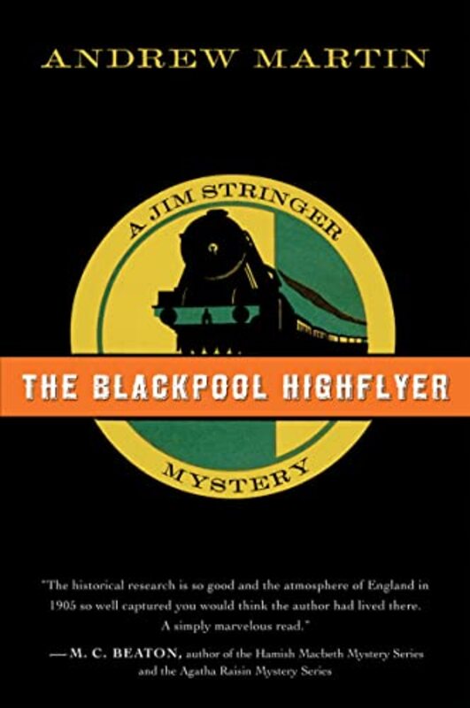 Book cover for "The Blackpool Highflyer" by Andrew Martin