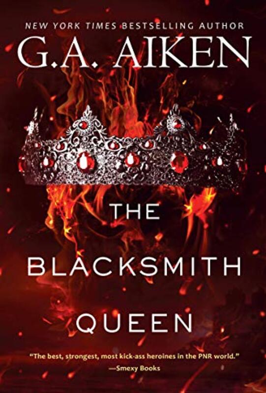 Book cover for "The Blacksmith Queen" by Shelly Laurenston
