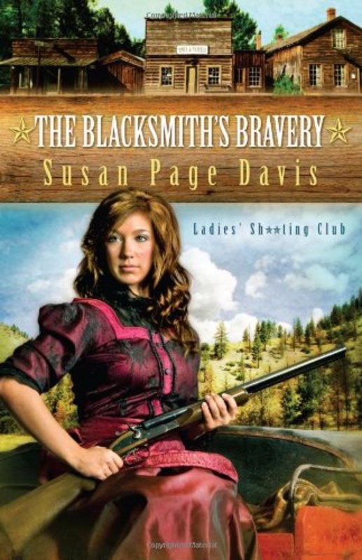 Book cover for "The Blacksmith's Bravery" by Susan Page Davis