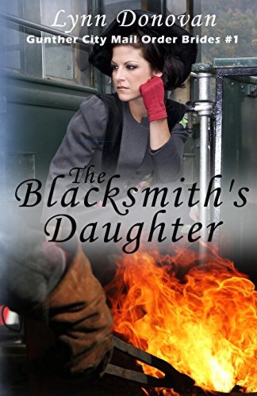 Book cover for "The Blacksmith's Daughter" by Lynn Donovan