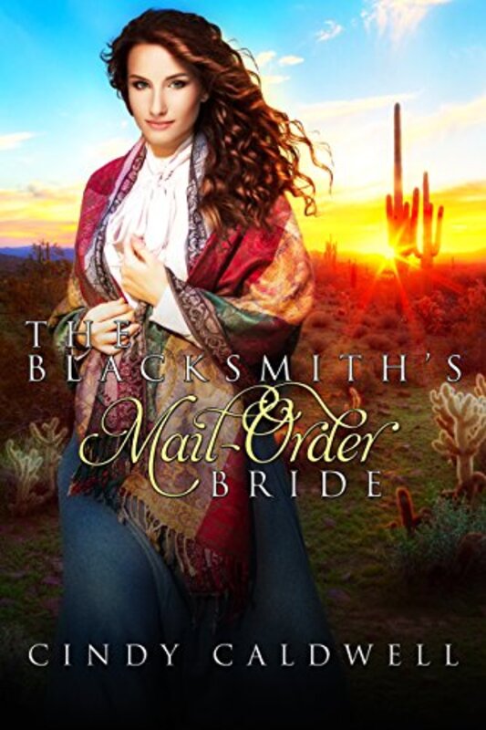Book cover for "The Blacksmith's Mail Order Bride" by Cindy Nichols