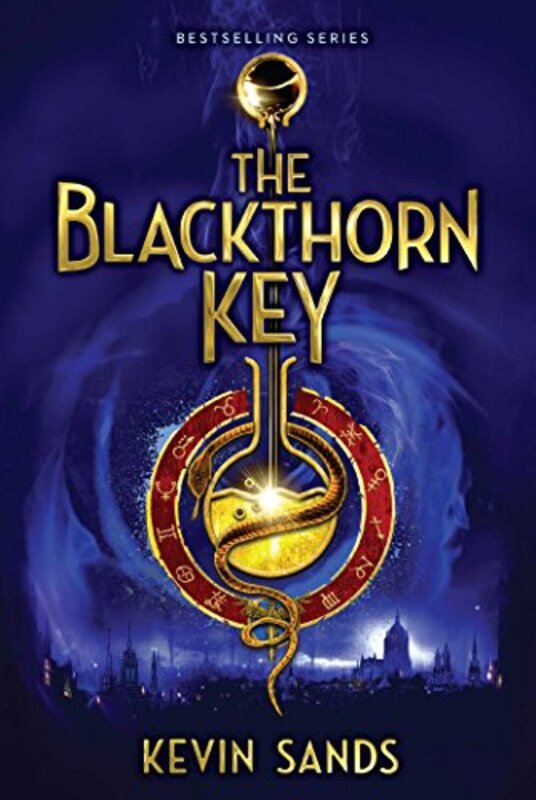 Book cover for "The Blackthorn Key" by Kevin Sands
