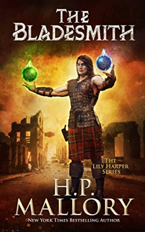 Book cover for "The Bladesmith" by HP Mallory