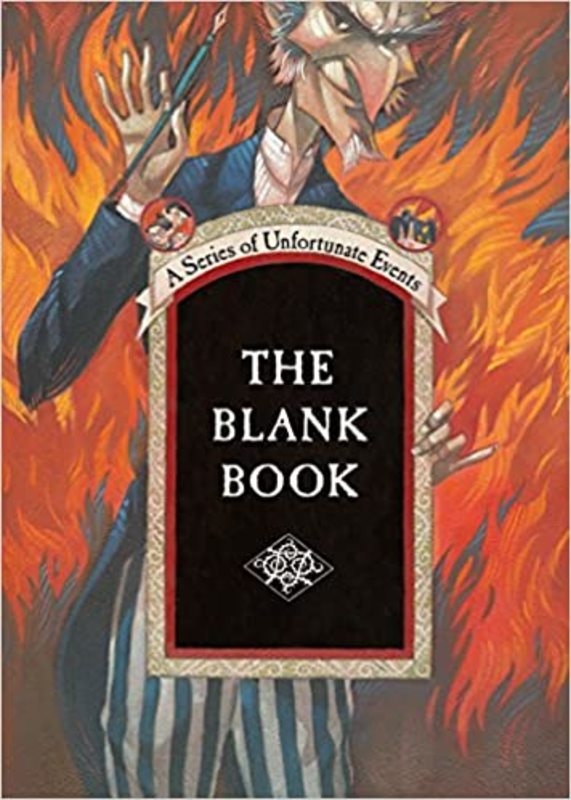 Book cover for "The Blank Book" by Daniel Handler