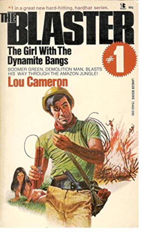 Book cover for "The Blaster #1" by Lou Cameron