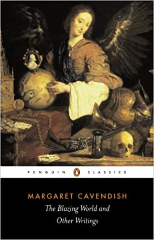Book cover for "The Blazing World and Other Writings" by Margaret Cavendish