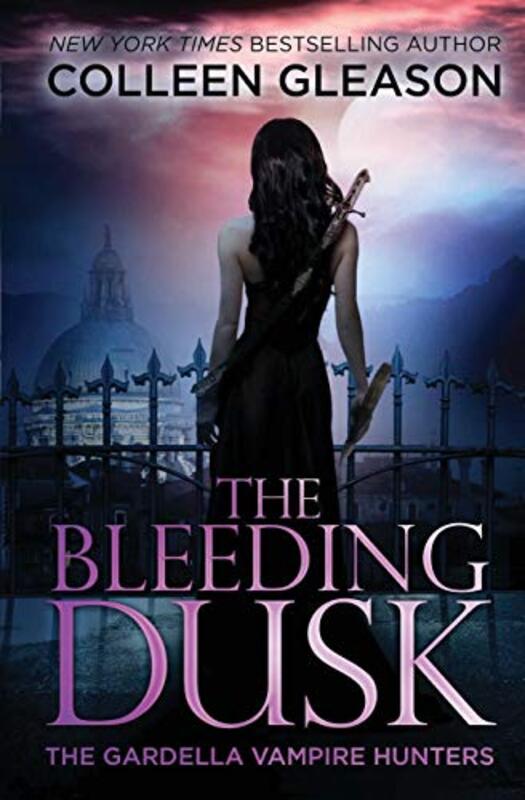 Book cover for "The Bleeding Dusk" by Colleen CM Gleason