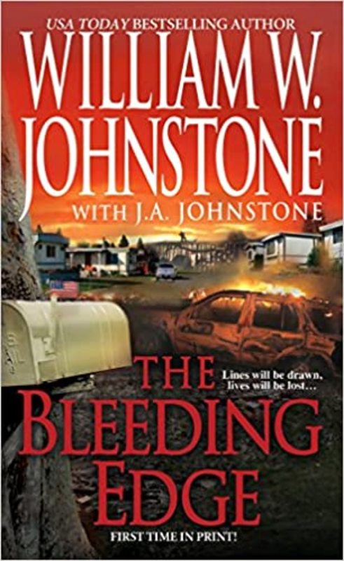 Book cover for "The Bleeding Edge" by J A Johnstone