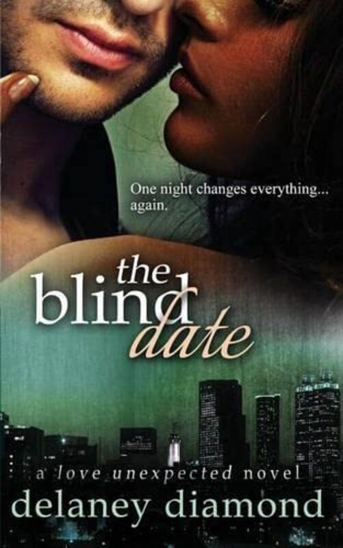 Book cover for "The Blind Date" by Delaney Diamond