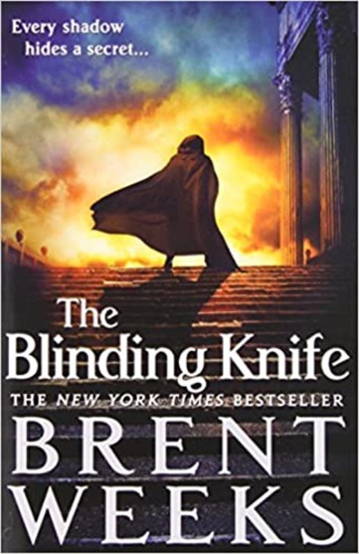 Book cover for "The Blinding Knife" by Brent Weeks