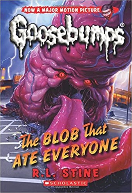 Book cover for "The Blob That Ate Everyone" by R.L. Stine