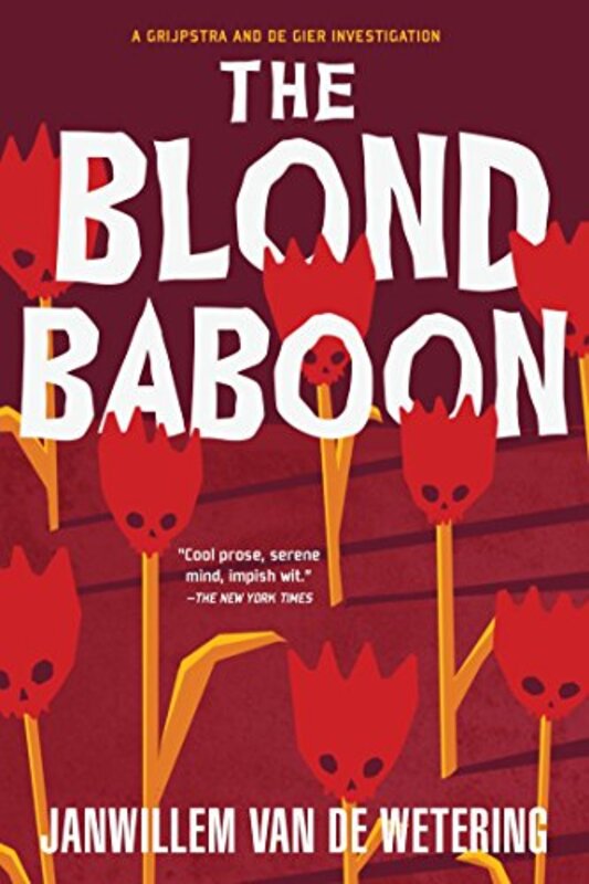 Book cover for "The Blond Baboon" by Janwillem van de Wetering