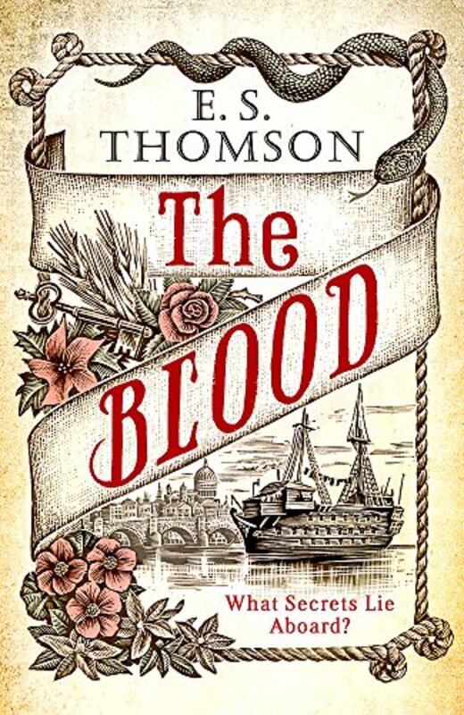 Book cover for "The Blood" by ES Thomson