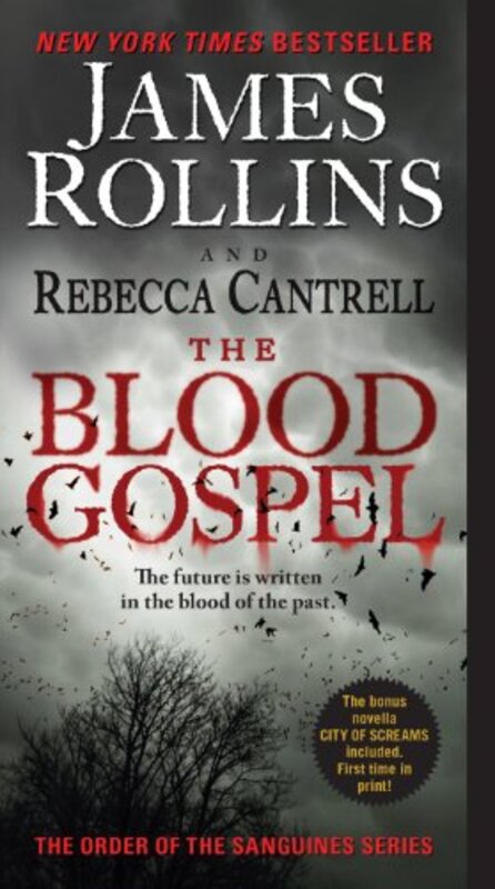 Book cover for "The Blood Gospel" by Rebecca Cantrell