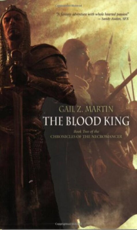 Book cover for "The Blood King" by Gail Z Martin