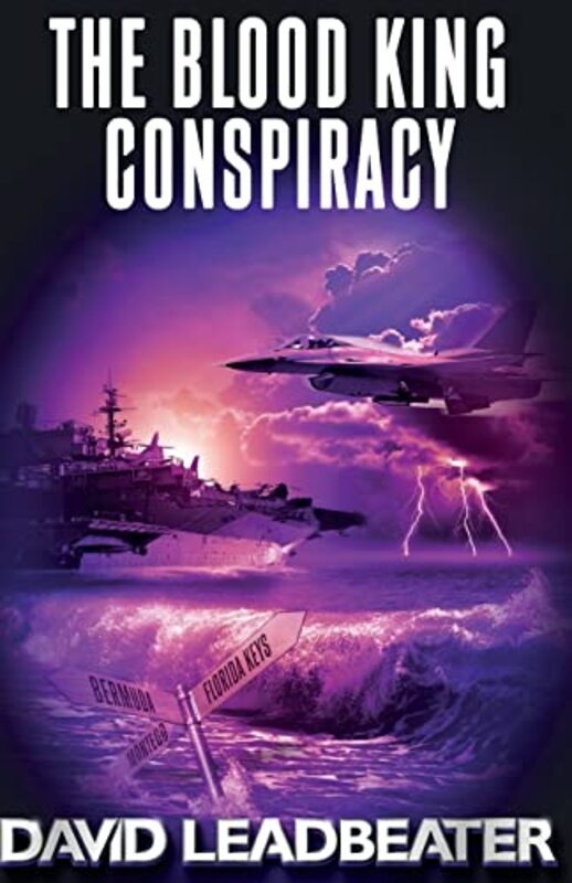 Book cover for "The Blood King Conspiracy" by David Leadbeater