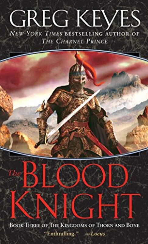 Book cover for "The Blood Knight" by Greg Keyes