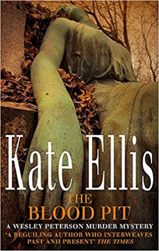 Book cover for "The Blood Pit" by Kate Ellis