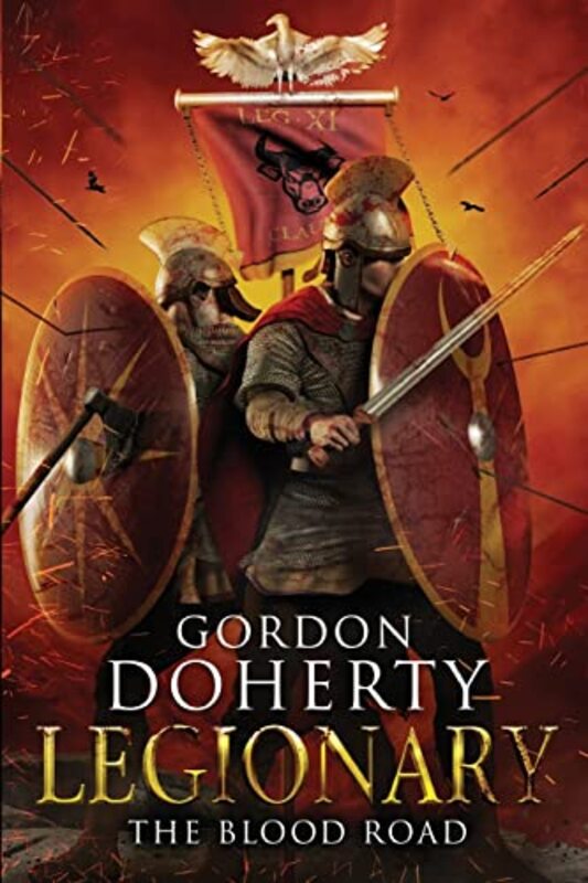 Book cover for "The Blood Road" by Gordon Doherty
