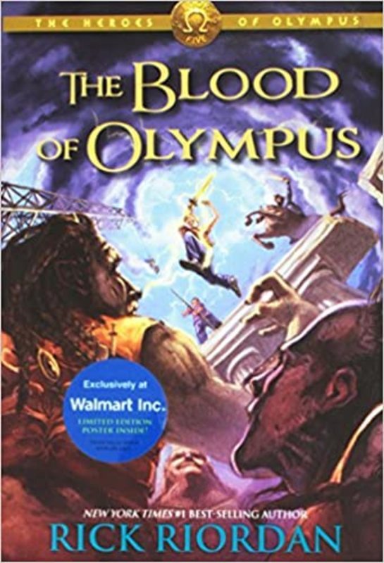 The Heroes of Olympus book cover
